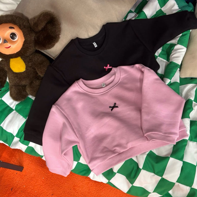 Bobo j - Korean Children Fashion - #discoveringself - Little Ribbon Sweatshirt - 7