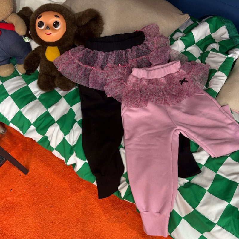 Bobo j - Korean Children Fashion - #discoveringself - Flower Jenny Joggers - 6