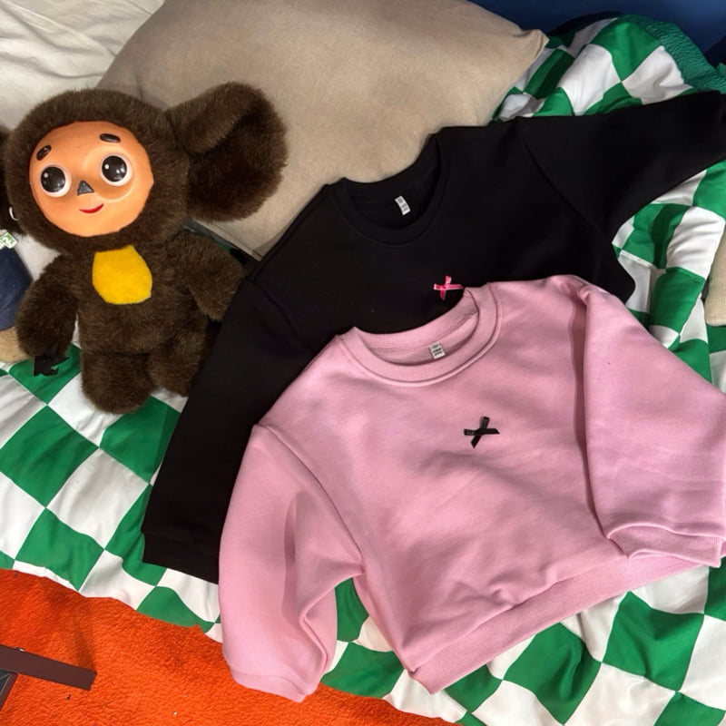 Bobo j - Korean Children Fashion - #fashionkids - Little Ribbon Sweatshirt - 8
