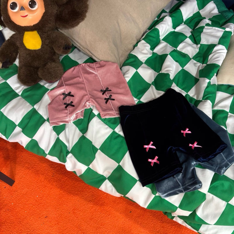 Bobo j - Korean Children Fashion - #fashionkids - Velour Shorts - 4