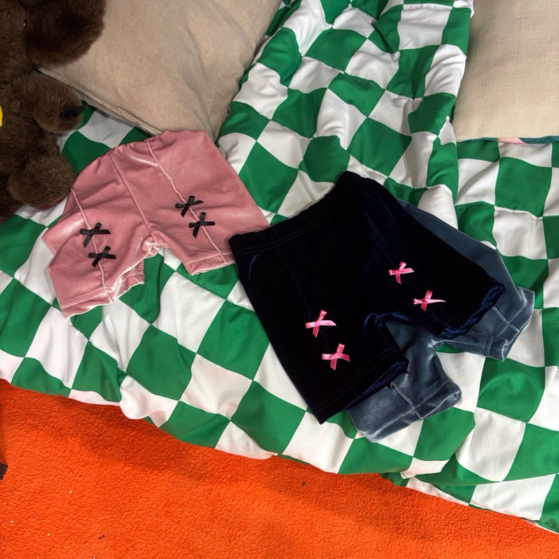 Bobo j - Korean Children Fashion - #kidsstore - Velour Shorts - 5