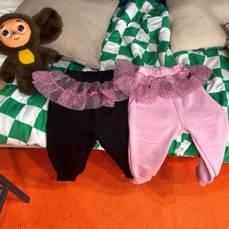 Bobo j - Korean Children Fashion - #kidsstore - Flower Jenny Joggers - 9