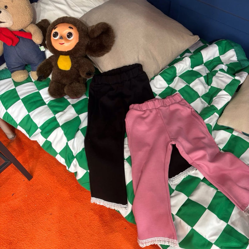 Bobo j - Korean Children Fashion - #kidzfashiontrend - Basic Bootcut Pants