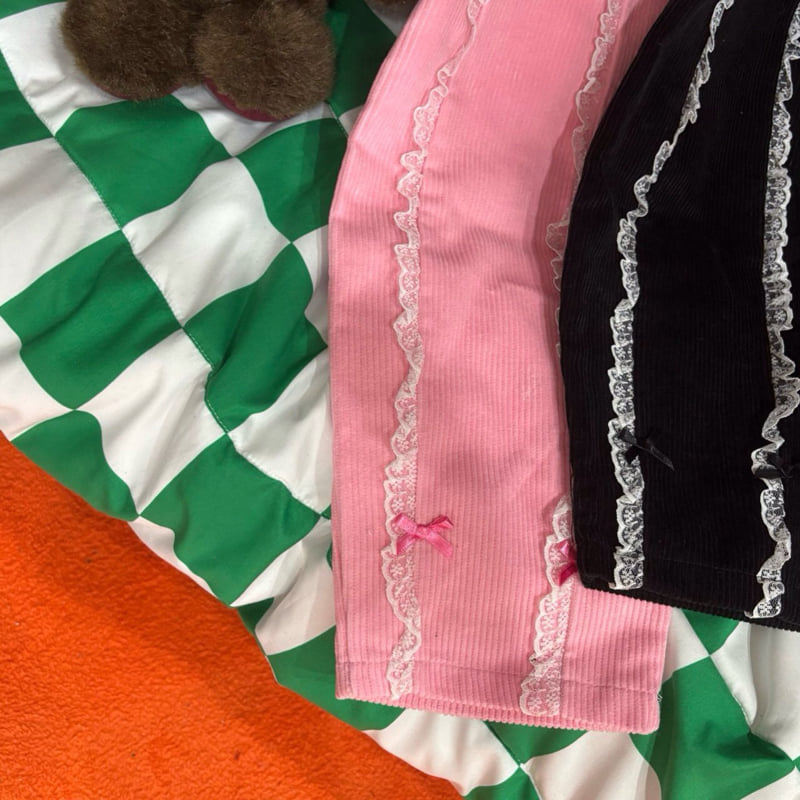 Bobo j - Korean Children Fashion - #littlefashionista - Pretty Corduroy Pants - 3