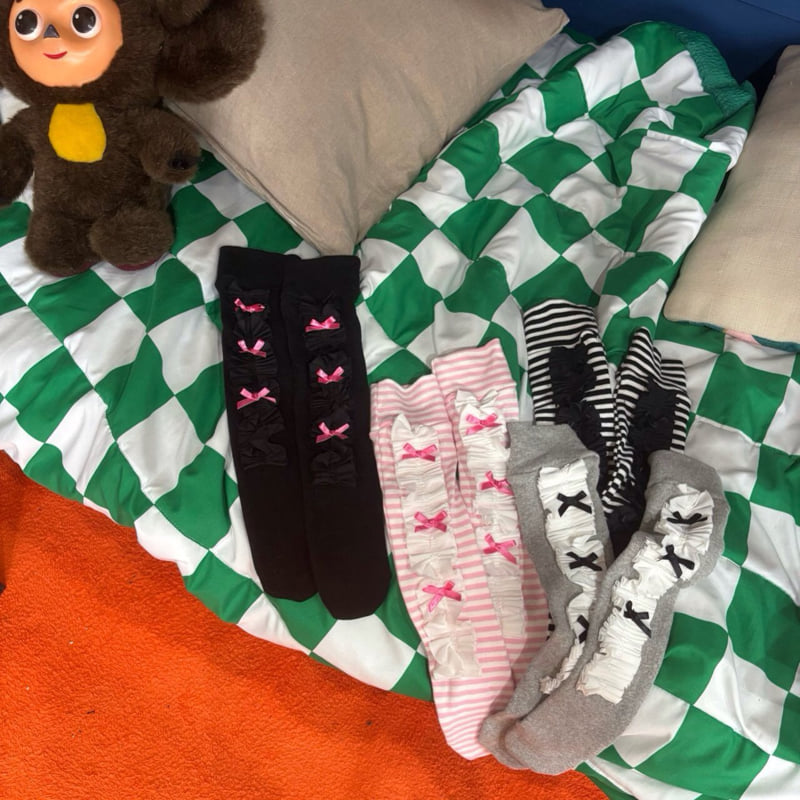 Bobo j - Korean Children Fashion - #minifashionista - Point Socks