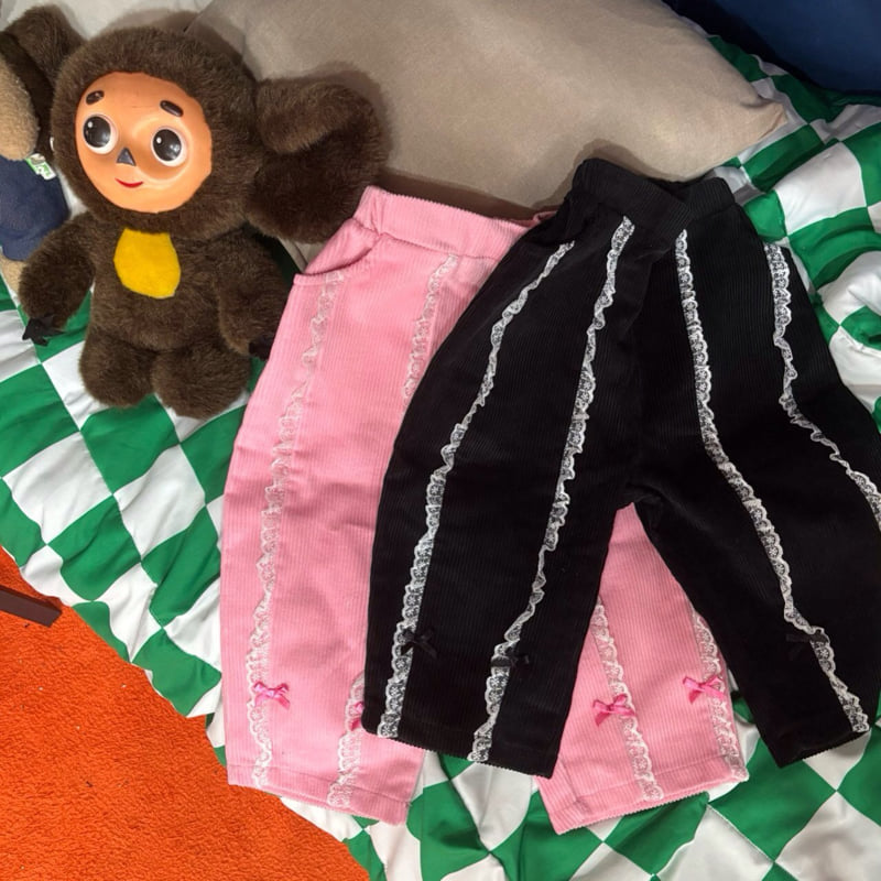 Bobo j - Korean Children Fashion - #minifashionista - Pretty Corduroy Pants - 5