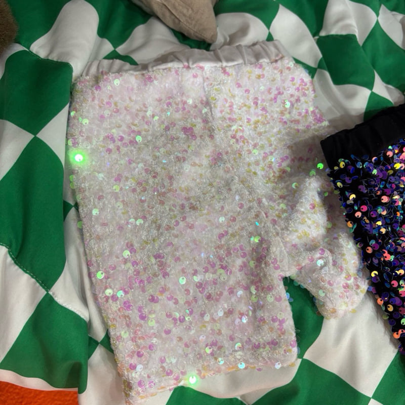 Bobo j - Korean Children Fashion - #prettylittlegirls - Sequin Shorts - 10
