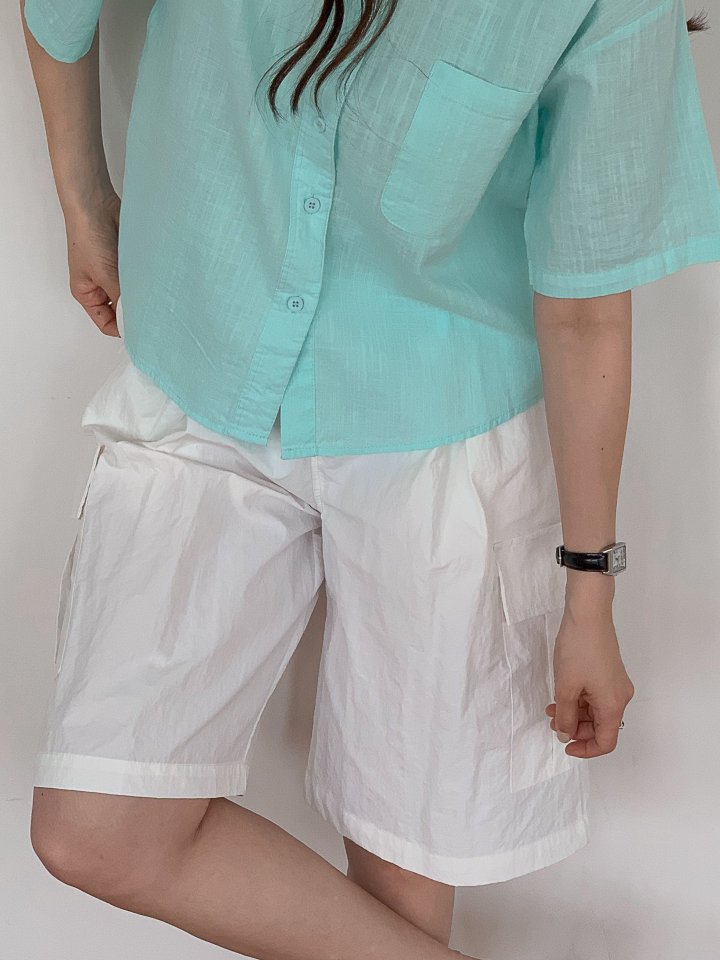Bonanza - Korean Women Fashion - #momslook - Vera Cargo Shorts - 6