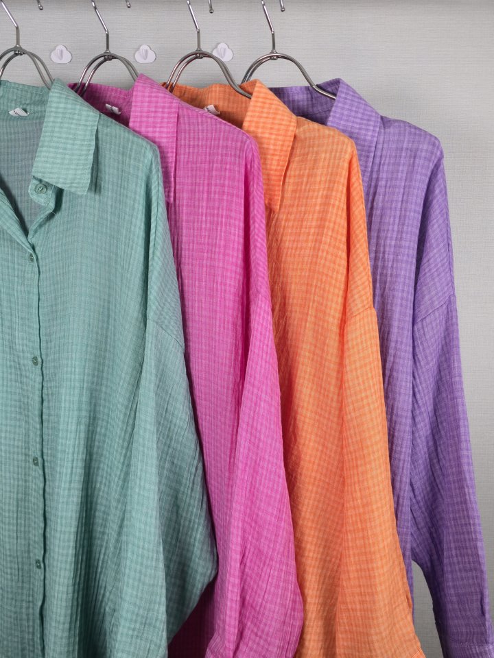 Bonanza - Korean Women Fashion - #momslook - Asa Collar Shirt - 2