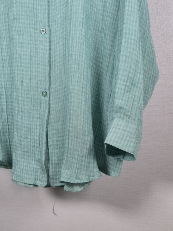 Bonanza - Korean Women Fashion - #momslook - Asa Collar Shirt - 6