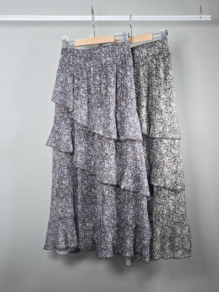 Bonanza - Korean Women Fashion - #momslook - Unbalanced Side Slit Skirt - 5