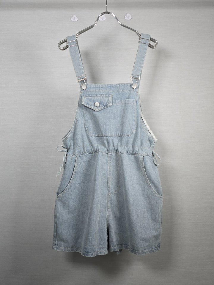 Bonanza - Korean Women Fashion - #momslook - String Overall Shorts - 10