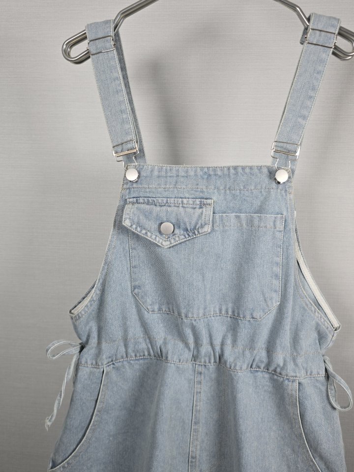 Bonanza - Korean Women Fashion - #momslook - String Overall Shorts - 11