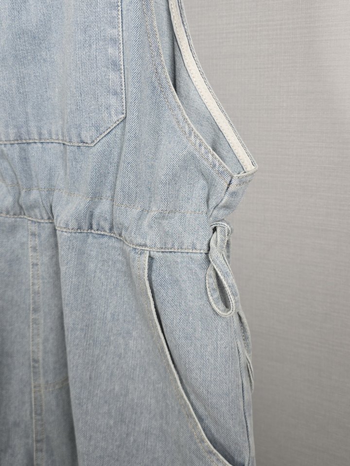 Bonanza - Korean Women Fashion - #momslook - String Overall Shorts - 12