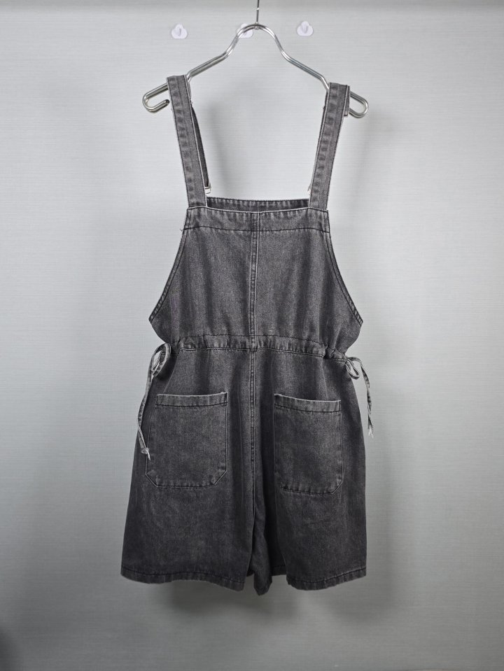 Bonanza - Korean Women Fashion - #momslook - String Overall Shorts - 2
