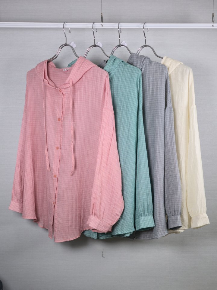 Bonanza - Korean Women Fashion - #thatsdarling - Asahu Hoodie Shirt