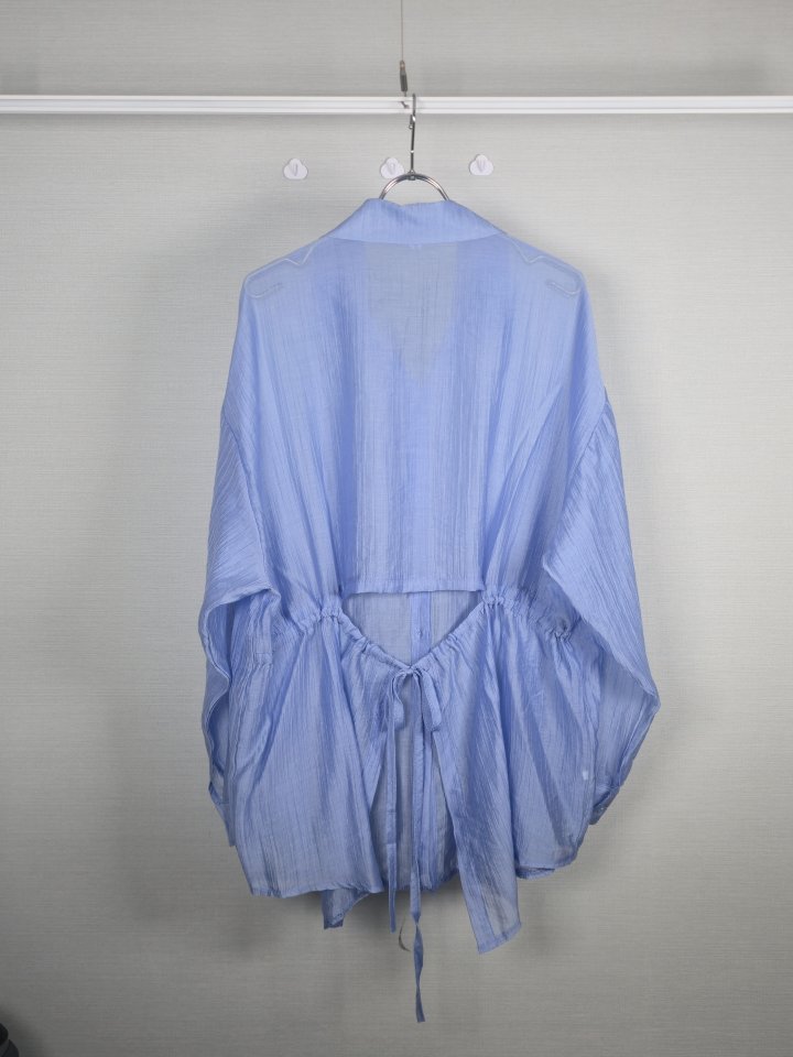 Bonanza - Korean Women Fashion - #womensfashion - Back-tie Cut Shirt - 10