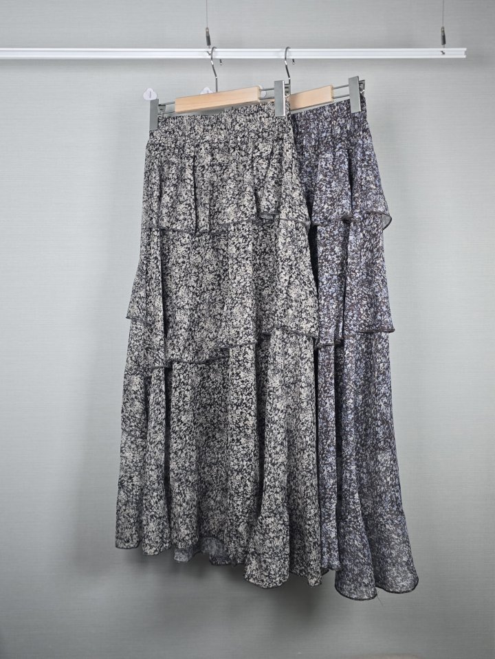 Bonanza - Korean Women Fashion - #womensfashion - Unbalanced Side Slit Skirt - 8