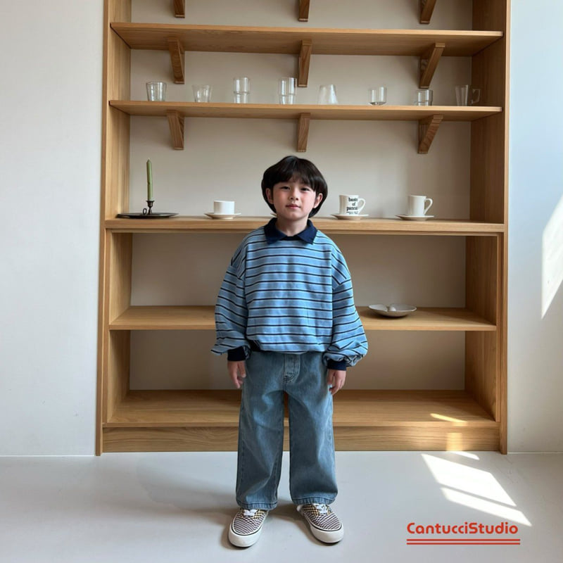 Nutella Collar Sweatshirt by Cantucci Studio for Baby - view 4