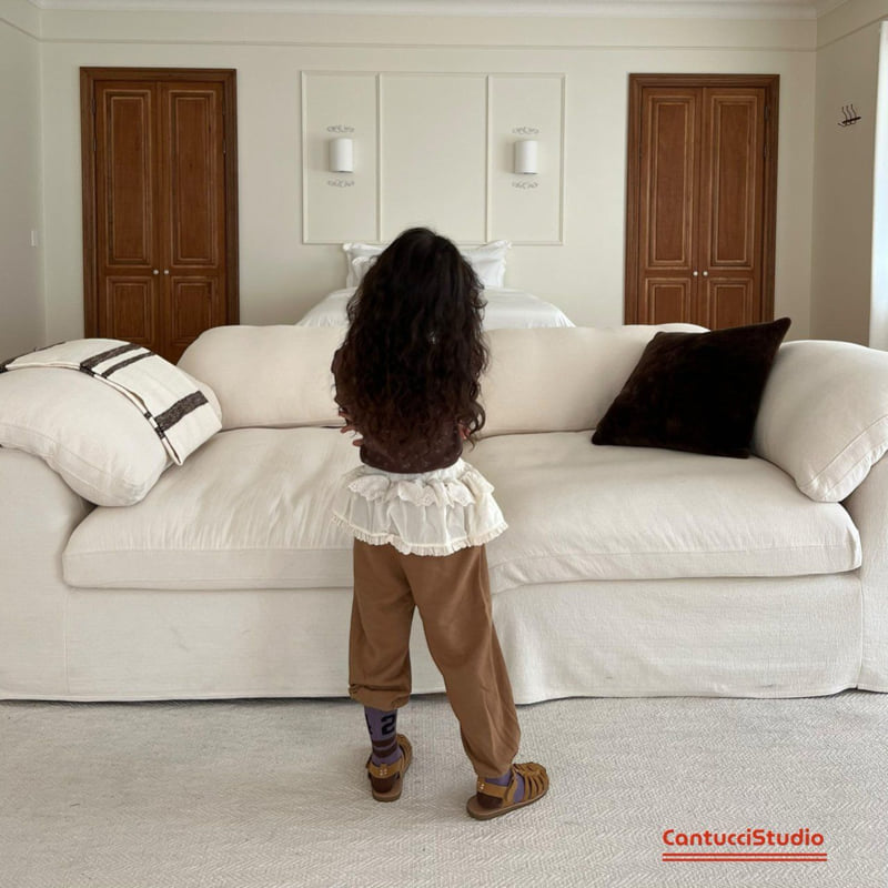 Cantucci Studio - Korean Baby Fashion - #babyoninstagram - Pecan Skirt Pants - 8