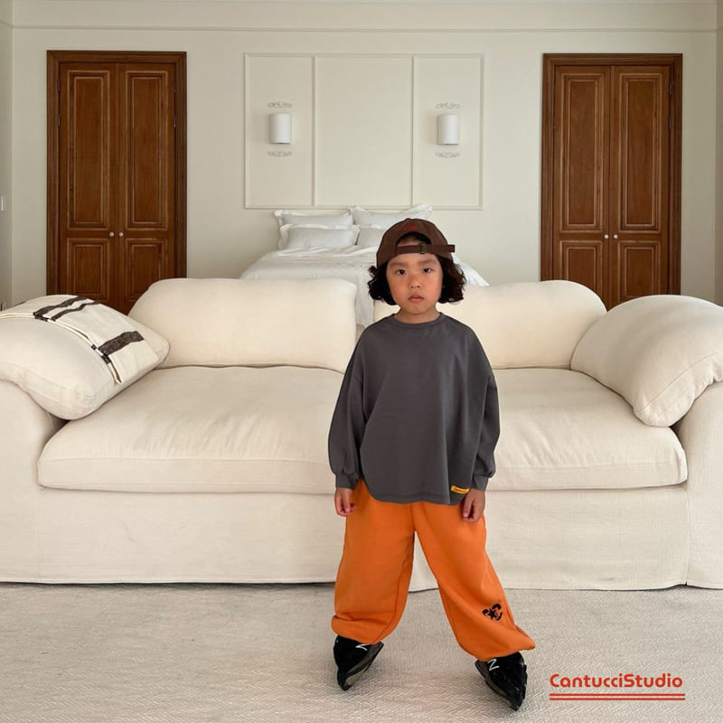 Logo Jogger Pants by Cantucci Studio for Baby - view 7