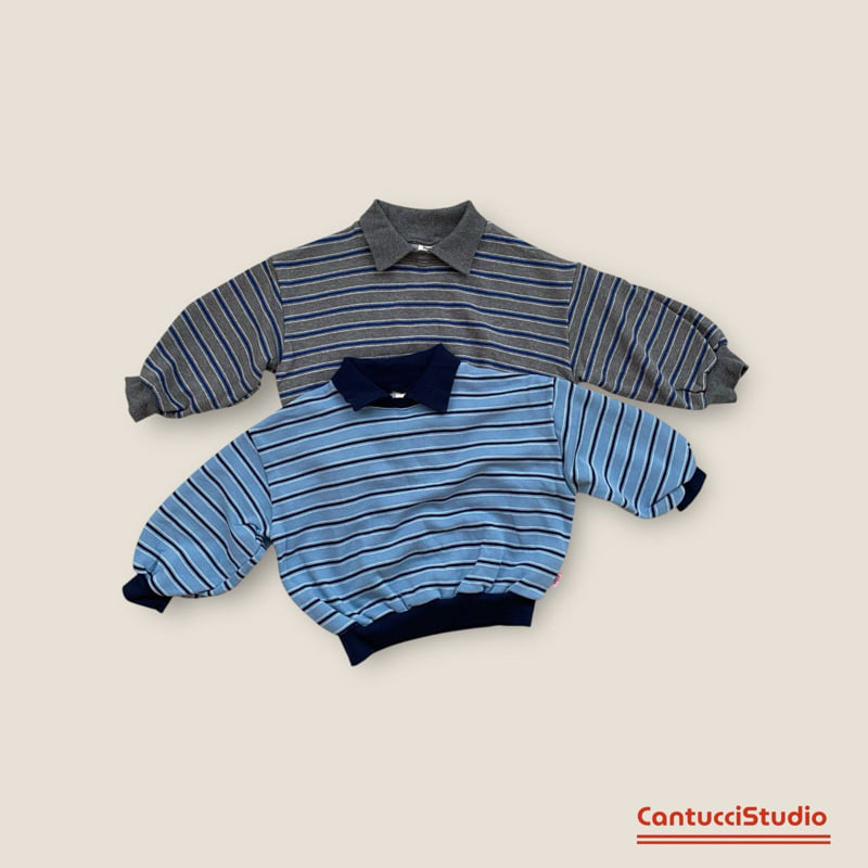 Nutella Collar Sweatshirt by Cantucci Studio for Baby - view 1