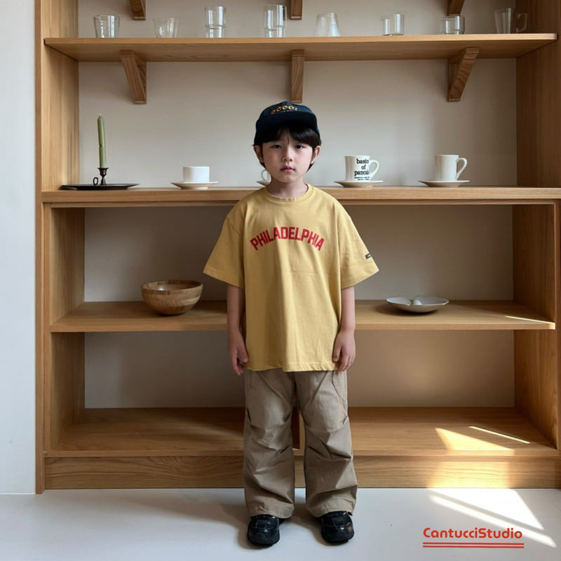 Cantucci Studio - Korean Children Fashion - #kidsstore - Heart Cargo Pants - 4