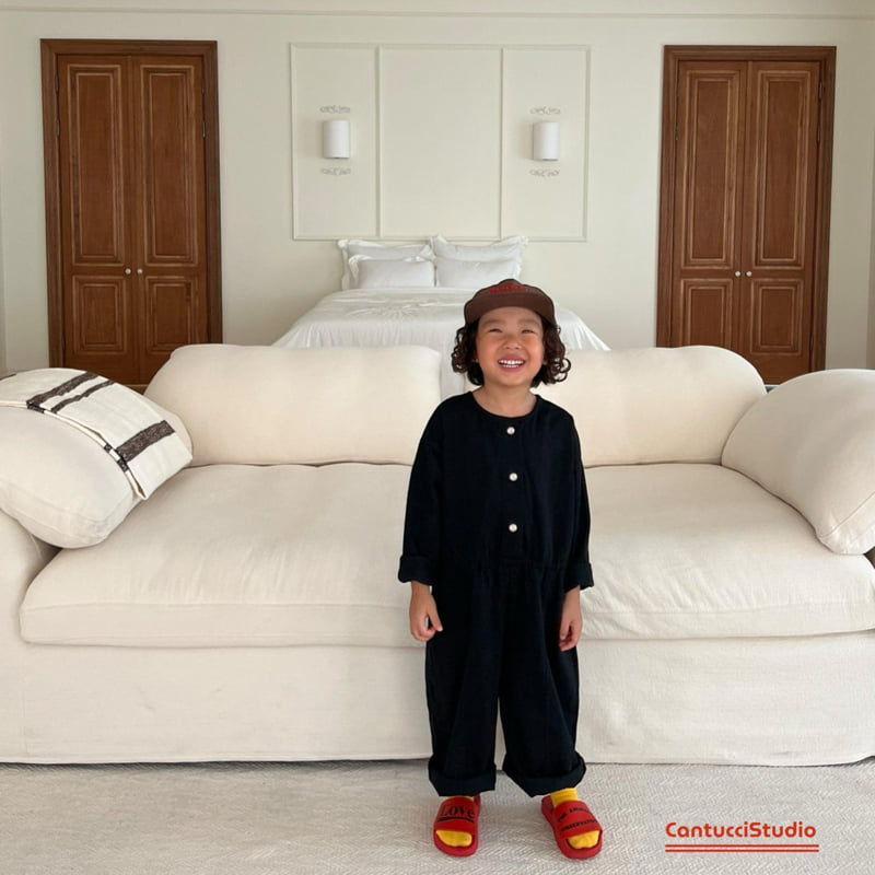 Cantucci Studio - Korean Children Fashion - #minifashionista - Dickey Jumpsuit - 5
