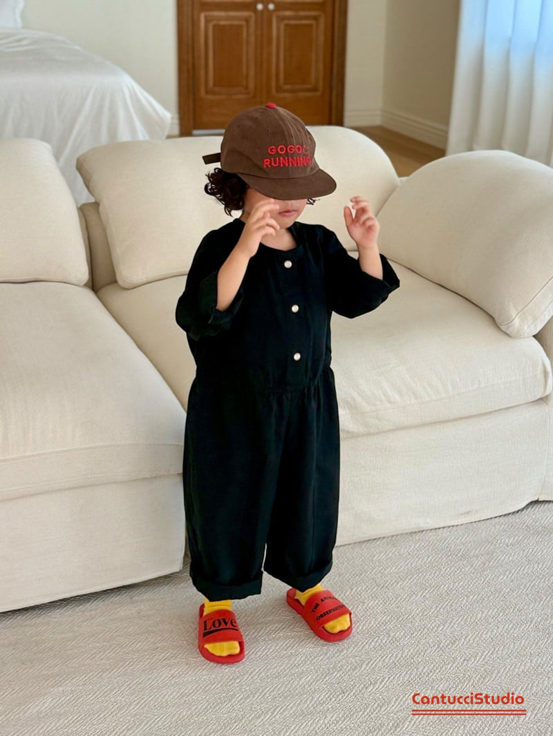 Cantucci Studio - Korean Children Fashion - #toddlerclothing - Dickey Jumpsuit - 8