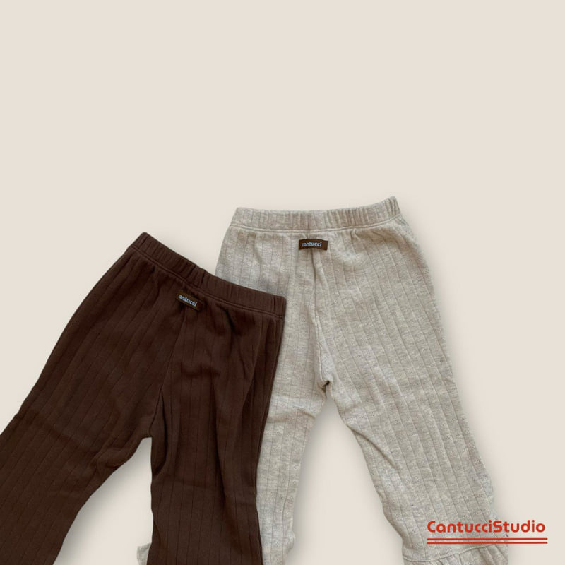 Cantucci Studio - Korean Women Fashion - #romanticstyle - Ginza Frill Pants - 2