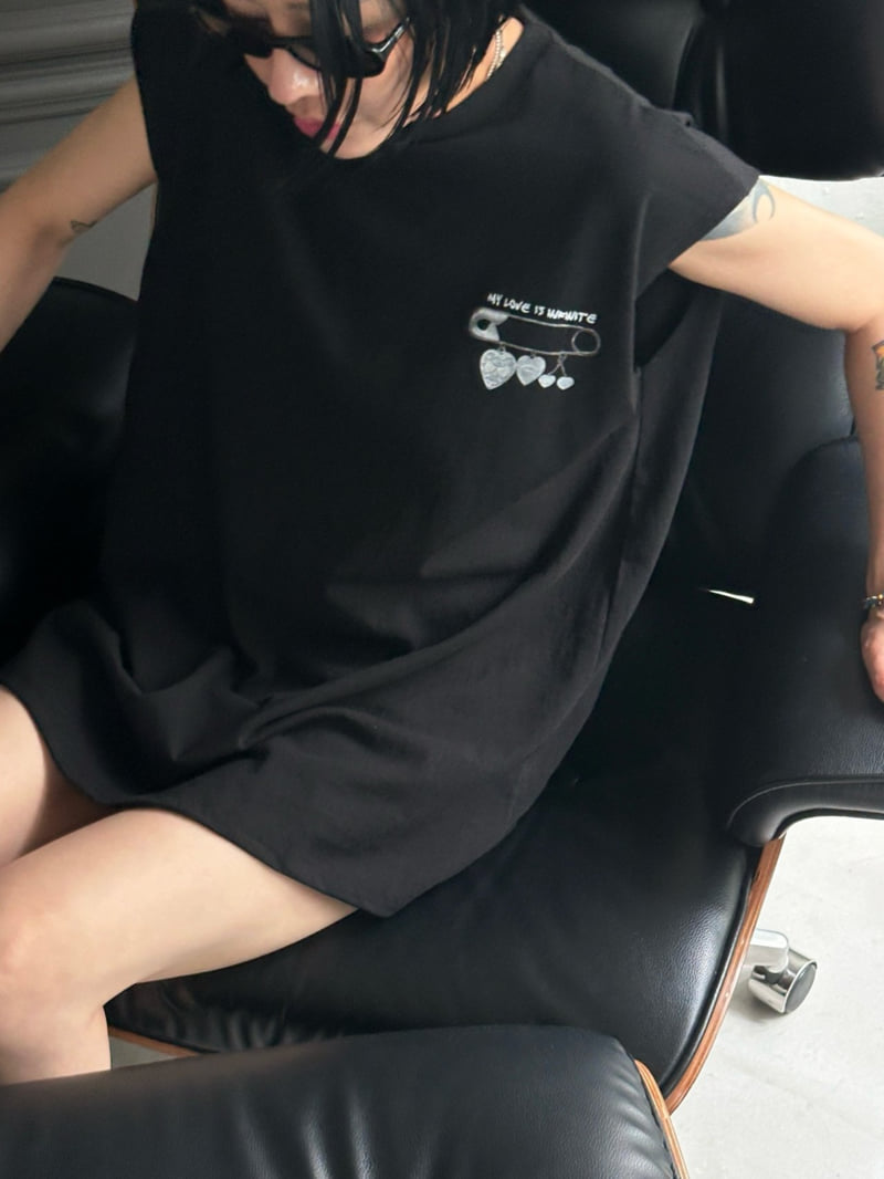 Chavi - Korean Women Fashion - #momslook - Clip Box Sleeveless Tee - 10