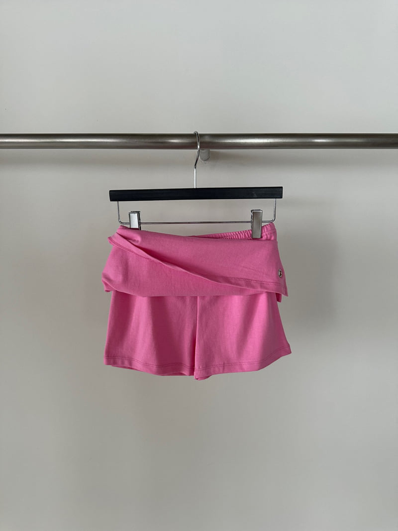 Chavi - Korean Women Fashion - #pursuepretty - Eyelet Skirted Shorts - 12