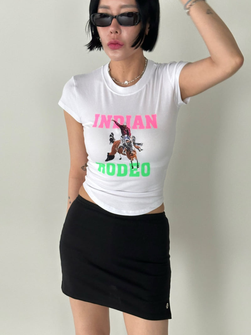 Chavi - Korean Women Fashion - #womensfashion - Rodeo Tee - 2