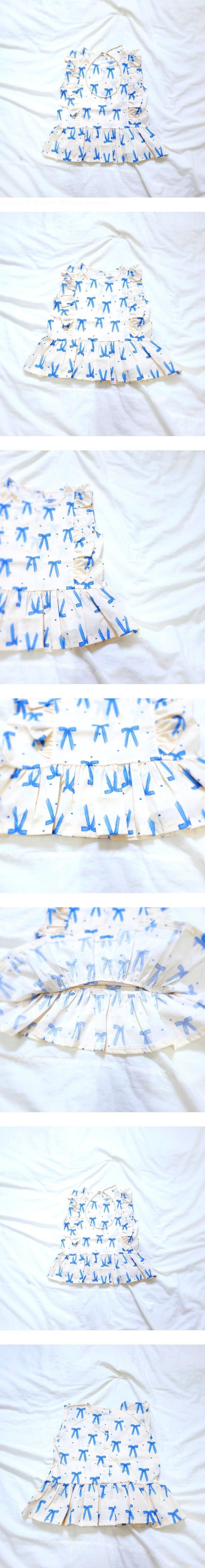 Daily shop - Korean Children Fashion - #childrensboutique - Ribbon Frill Blouse