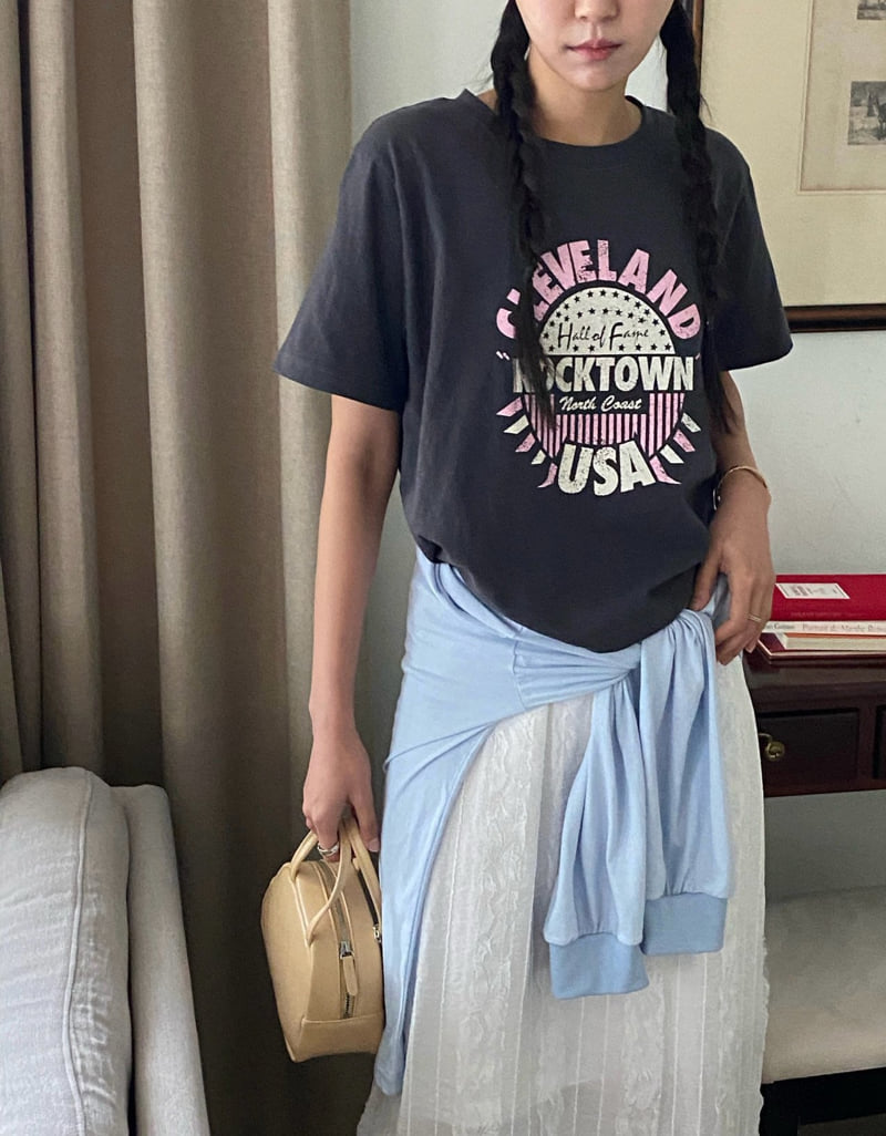 Diana - Korean Women Fashion - #momslook - Locktown Tee - 9