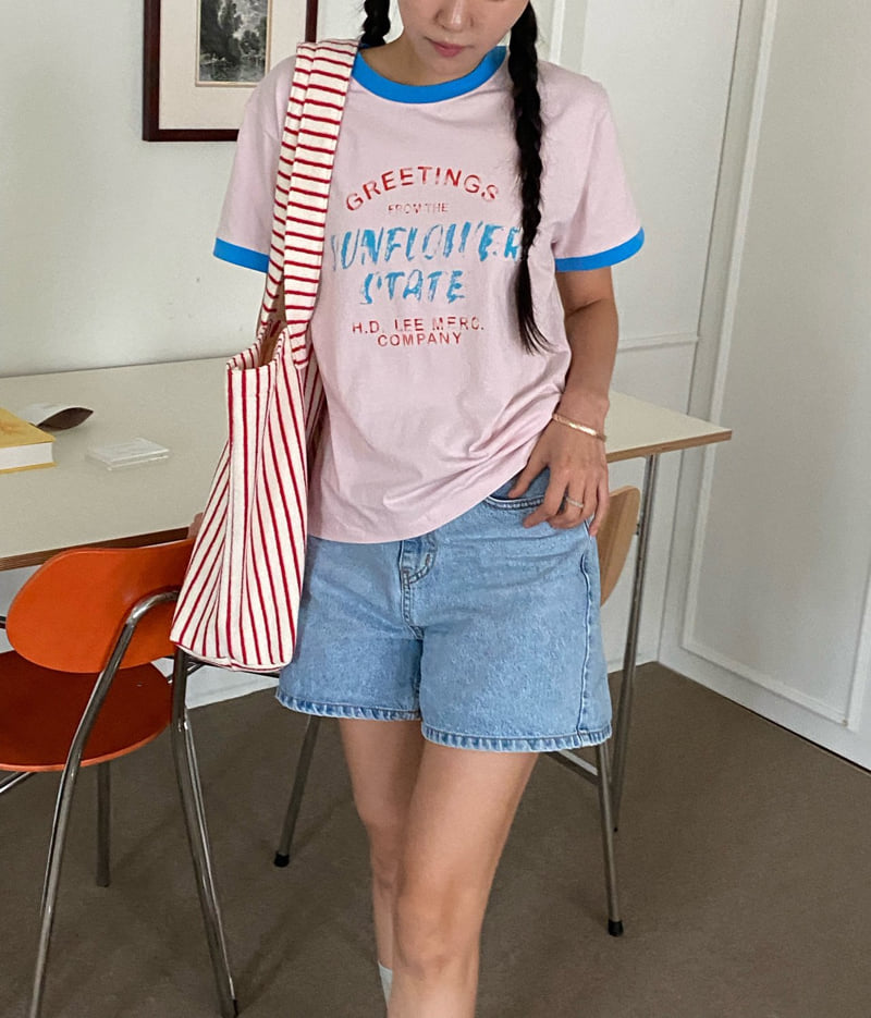 Diana - Korean Women Fashion - #womensfashion - Sunflower Tee - 4