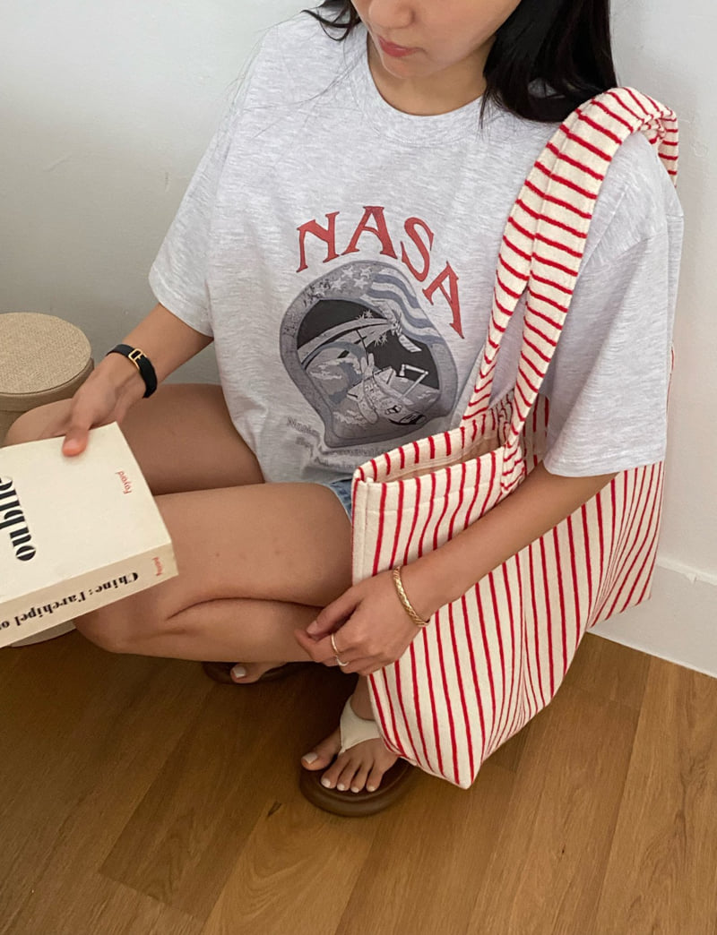 Diana - Korean Women Fashion - #momslook - NASA Tee - 2