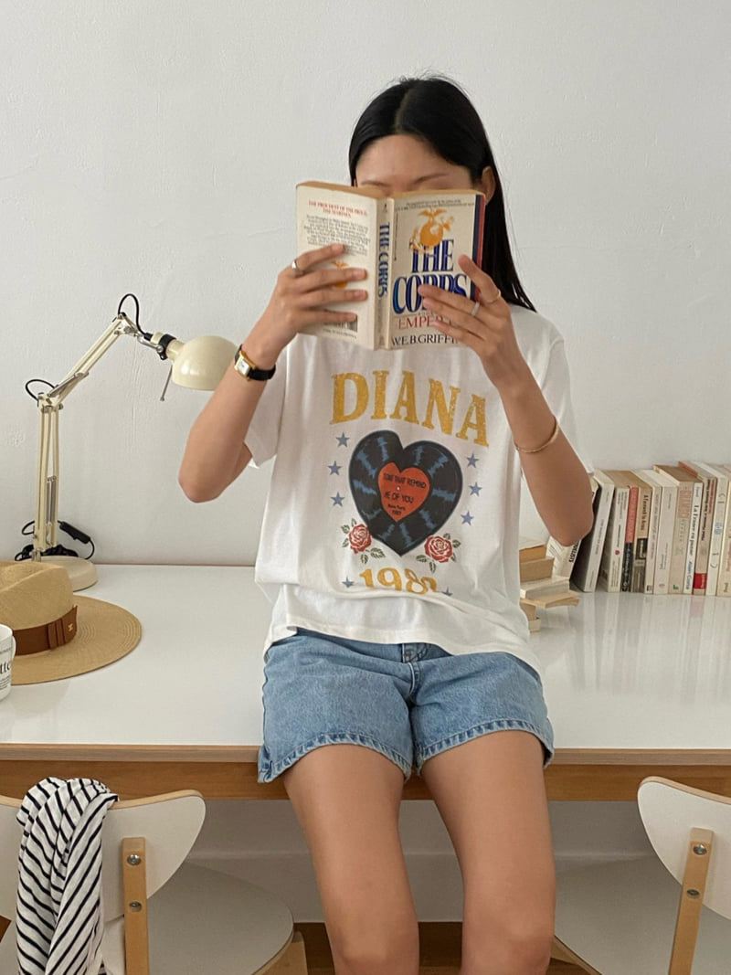 Diana - Korean Women Fashion - #momslook - Diana Tee - 9
