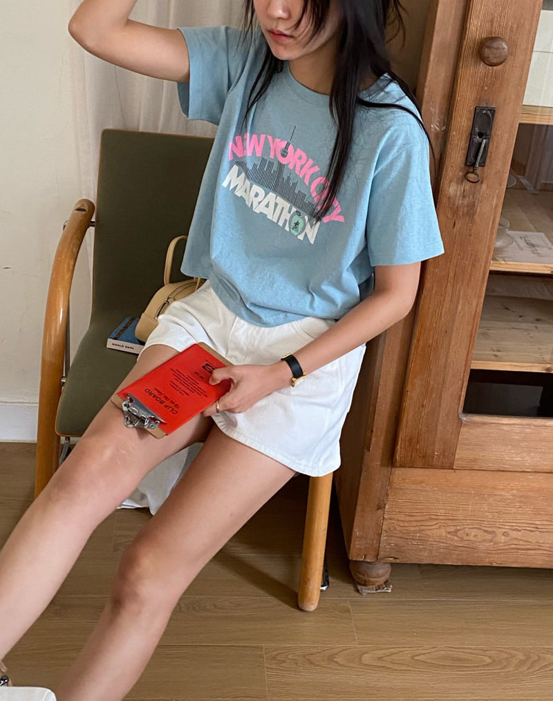 Diana - Korean Women Fashion - #momslook - Marathon Tee - 6