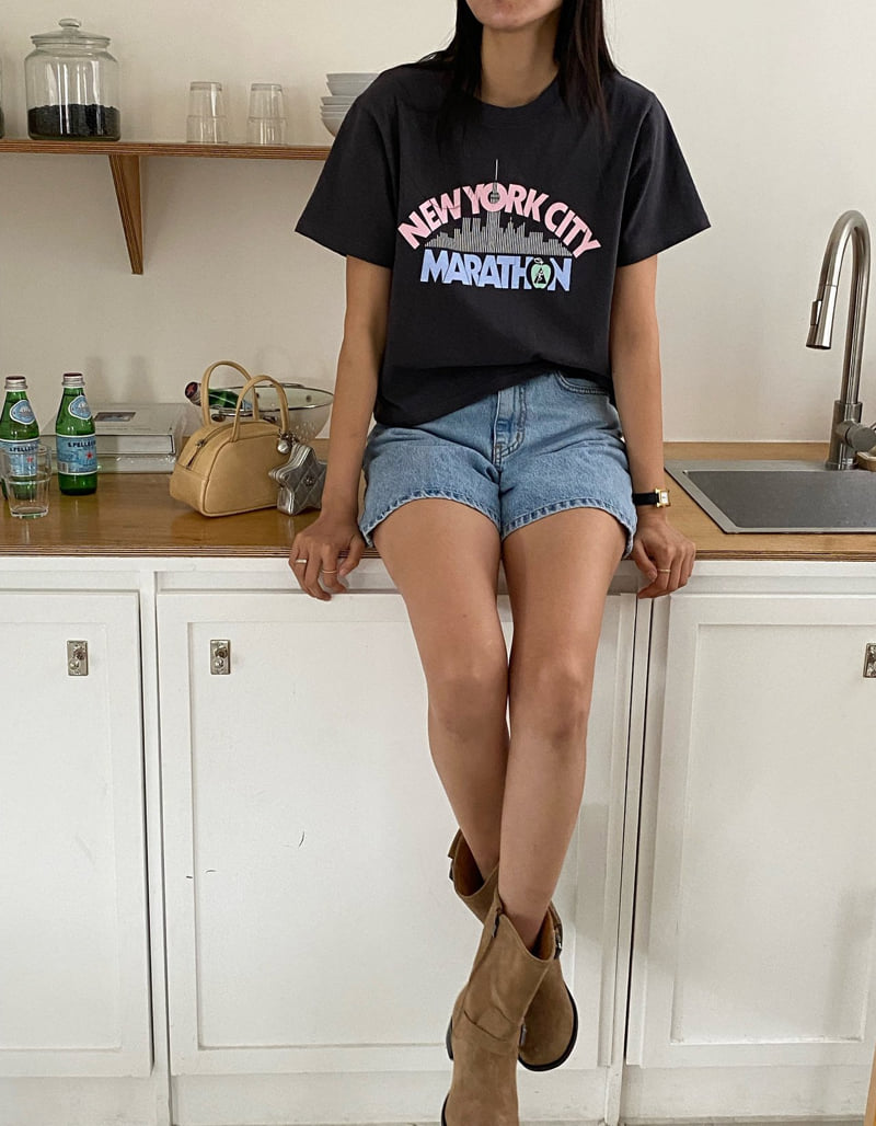 Diana - Korean Women Fashion - #momslook - Marathon Tee - 8