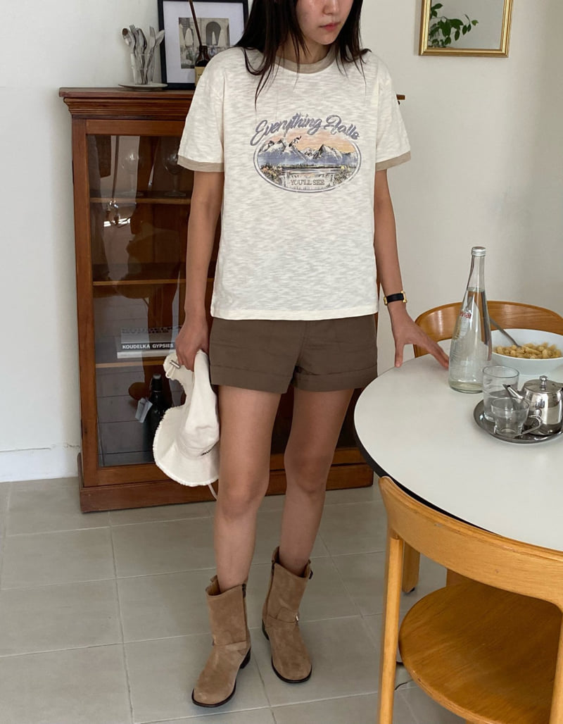Diana - Korean Women Fashion - #momslook - Horse Tee - 3