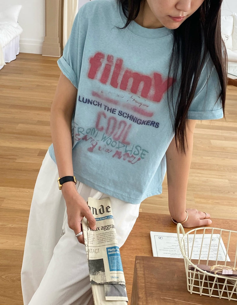 Diana - Korean Women Fashion - #romanticstyle - Feel Me Tee - 4