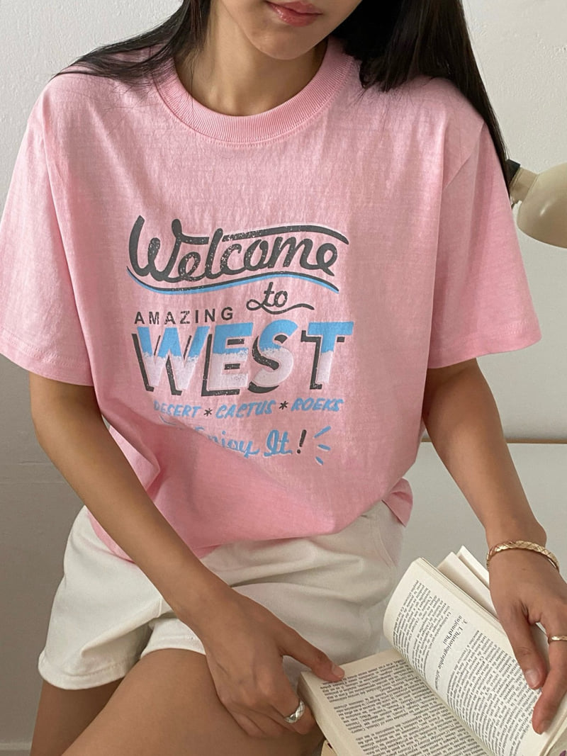 Diana - Korean Women Fashion - #thelittlethings - Welcome Tee - 3