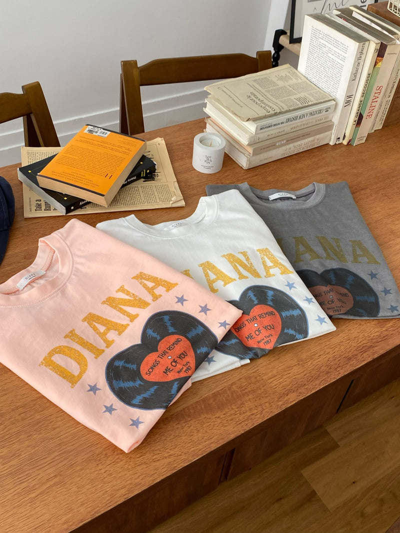 Diana - Korean Women Fashion - #vintagekidsstyle - Diana Tee - 12