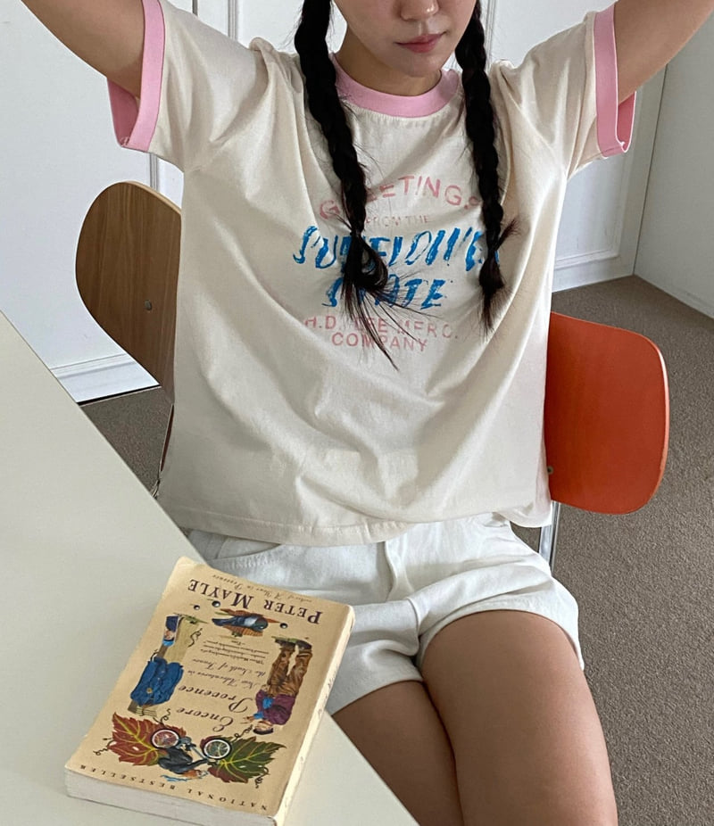 Diana - Korean Women Fashion - #womensfashion - Sunflower Tee - 9