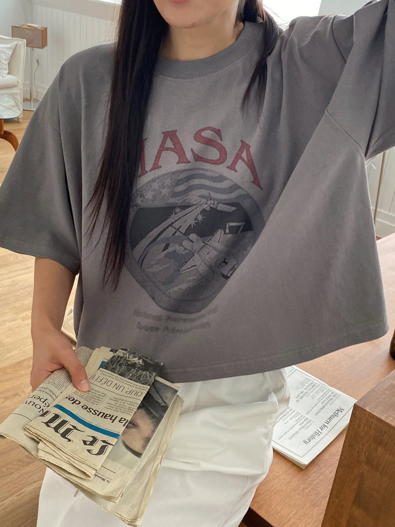 Diana - Korean Women Fashion - #womensfashion - NASA Tee - 11