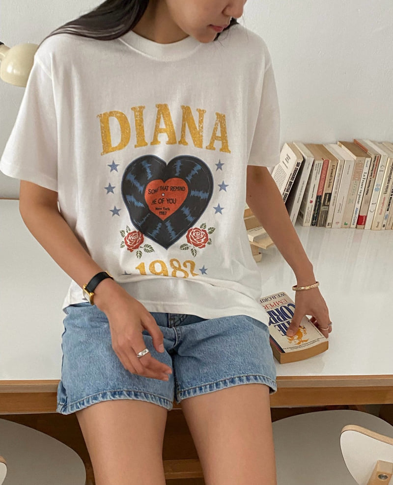 Diana - Korean Women Fashion - #womensfashion - Diana Tee - 10