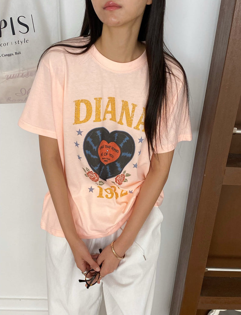 Diana - Korean Women Fashion - #momslook - Diana Tee - 4