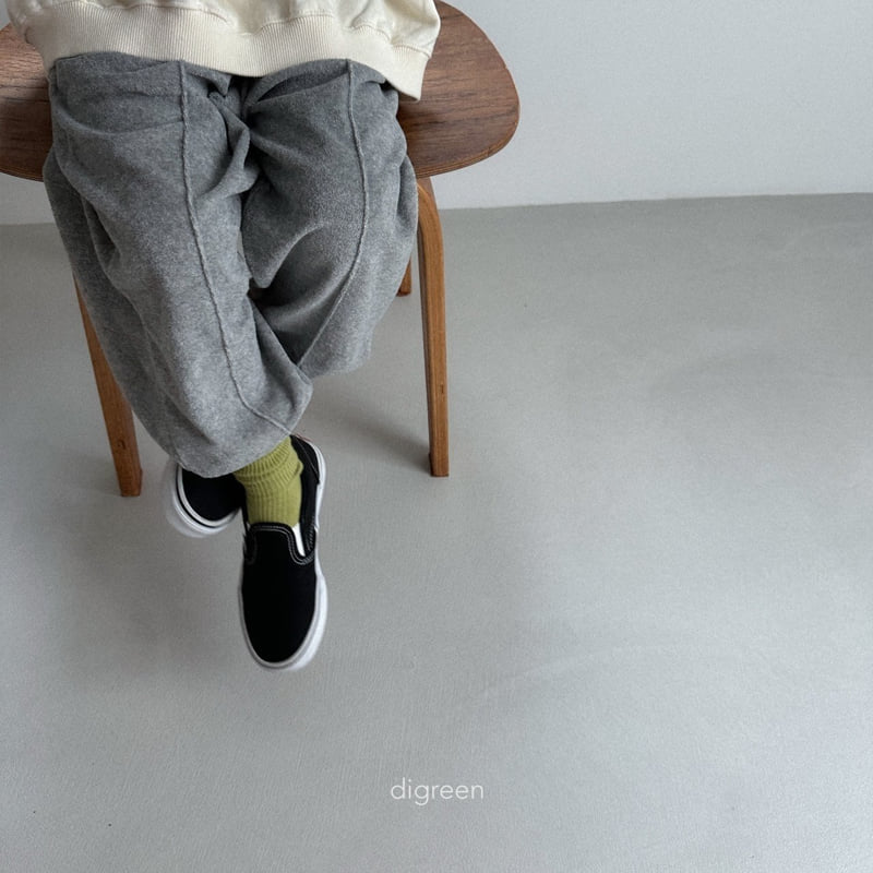 Digreen - Korean Children Fashion - #Kfashion4kids - Terry Jogger Pants - 5