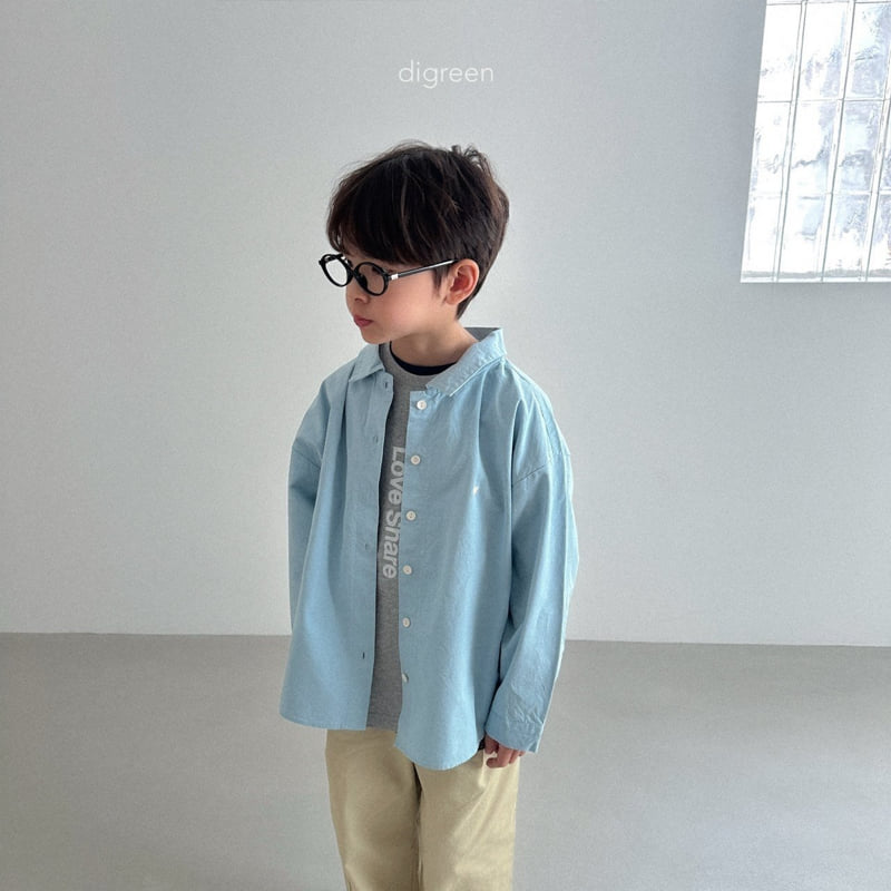 Digreen - Korean Children Fashion - #childofig - All Day Shirt - 9